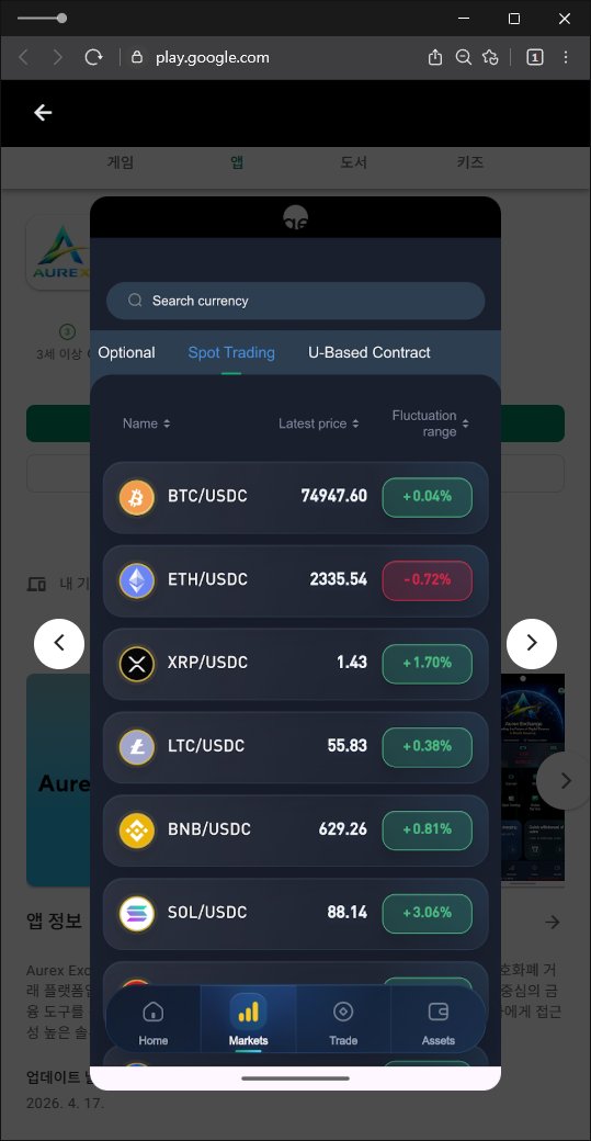 이 사진은 담덕법률사무소에서 캡쳐해둔 설치(Aurex) 웹사이트 캡쳐 사진이며 URL은 google.com 입니다.