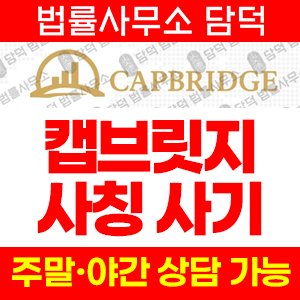 캡브릿지(CAPBridgeLite) 사기 피해 정보 · 담덕법률사무소