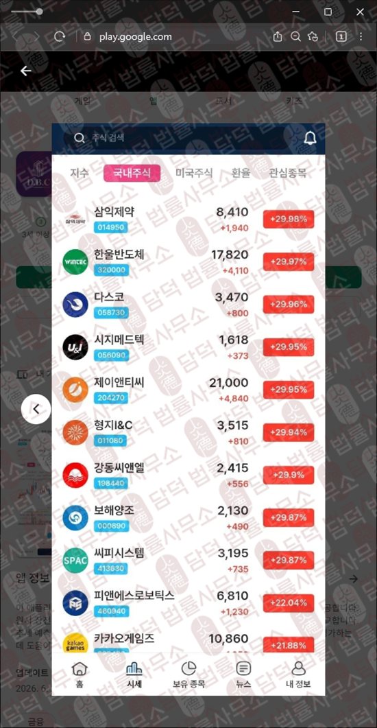 이 사진은 담덕법률사무소에서 캡쳐해둔 같은(ID) 관련 자료 사진입니다.