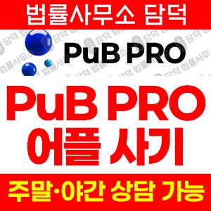 구글(PuB PRO) 사기 피해 정보 · 담덕법률사무소