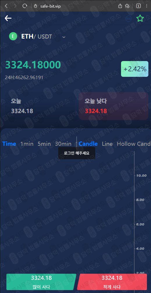 이 사진은 담덕법률사무소에서 캡쳐해둔 세이프비트(Safe Bit) 관련 자료 사진입니다.