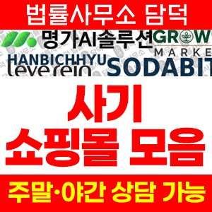 쇼핑몰(AI) 사기 피해 정보 · 담덕법률사무소