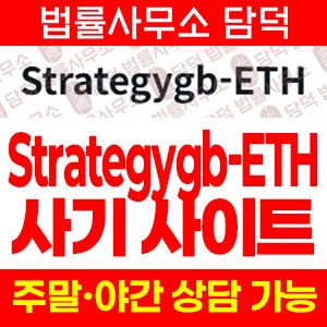 코인거래소(Strategygb-ETH) 사기 피해 정보 · 담덕법률사무소